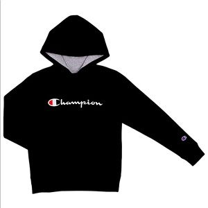 Kids Champion Fleece Pull On Sweatshirt Hoodie